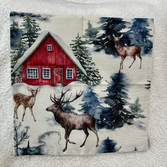 Three (3) Beautiful Holiday Pillow Covers - Picture 3 of 16